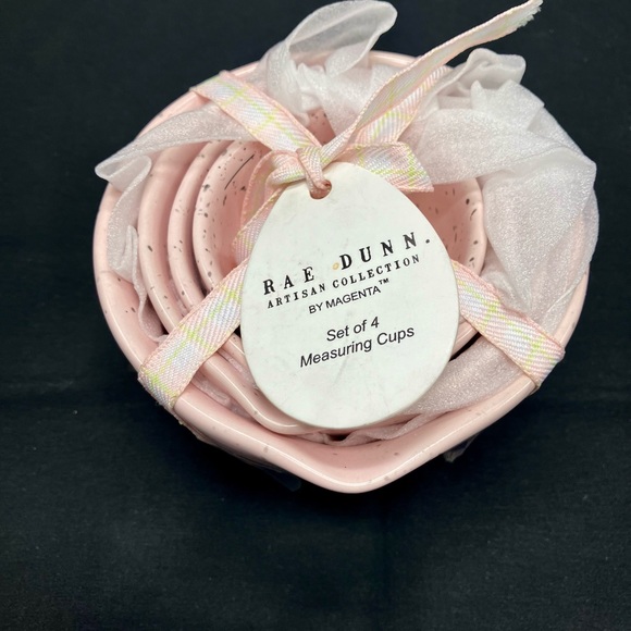 Rae Dunn Lilac/Lavender Measuring Cups Set of 4 NWT Spring Easter - Picture 5 of 6